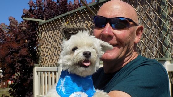 cooling bandana to keep seniors cool